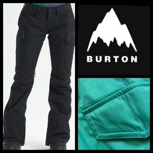NWOT Burton Da Nang White Collection Snowboard Ski Pants~Mint Green